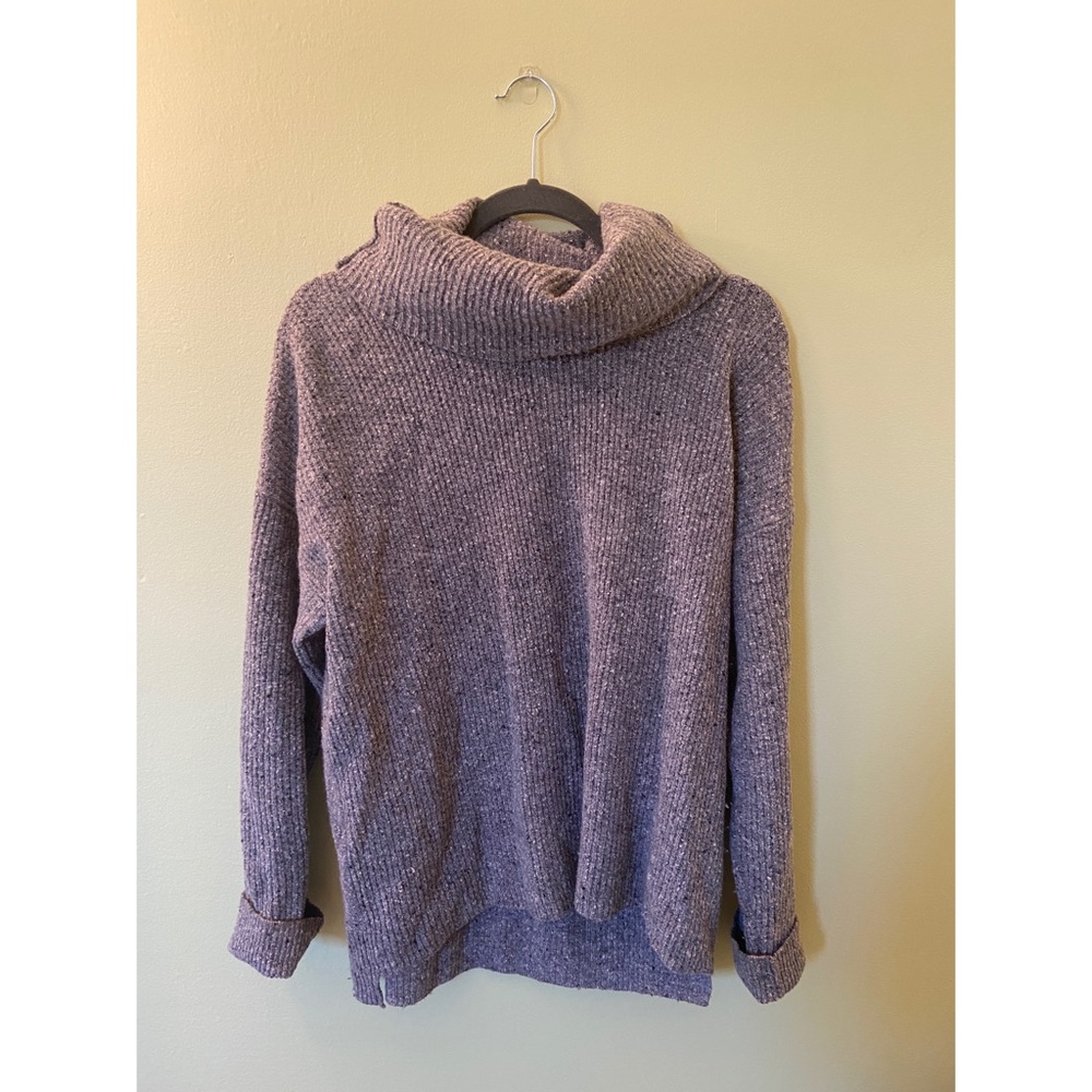 MADEWELL Grey Turtleneck with removable neck